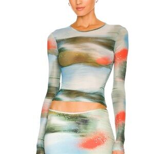 Miaou Elektra Skirt in Motion Blue